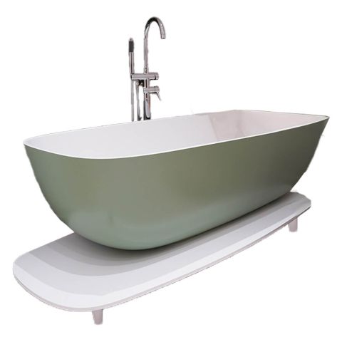 Baignoire MILO FS Grenn/White 1800x780x610 Kerrock