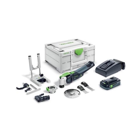 Outil oscillant OSC 18 E-Basic-4.0 + Batterie Festool