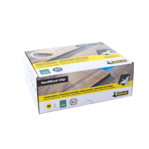 Hardwood clip Classic BOIS THERMO environ 11 m2 par boîte