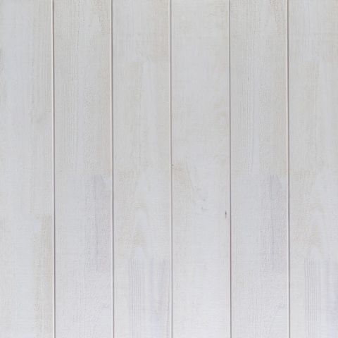 Lambris PURE HOME 165 x 18 mm A/B Mimizan blanc Hermine