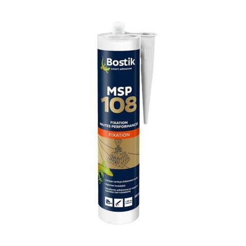 Mastic Bostik MSP 108 blanc cartouche 290 ml