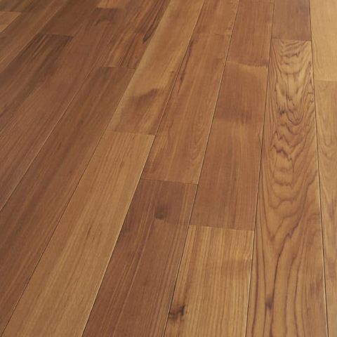 Parquet teck 90 x 14 mm brut
