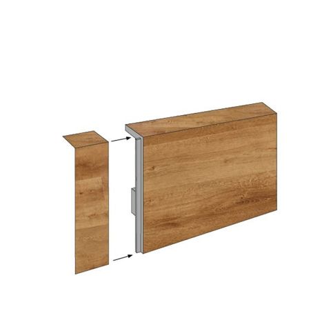 Plinthe chêne ancona 1220 x 60 x 12 mm Spc Lalegno