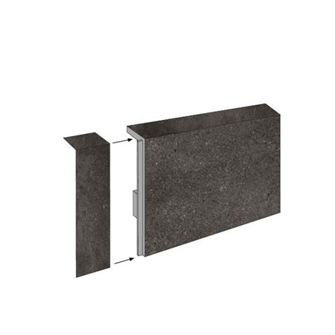 Plinthe chêne montana 1220 x 60 x 12 mm Spc Lalegno