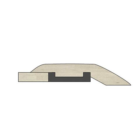 Profil rattrapage chêne barolo 1200 mm Spc Lalegno
