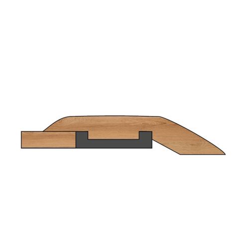 Profil rattrapage chêne fumé/barbar 1200 mm Spc Lalegno