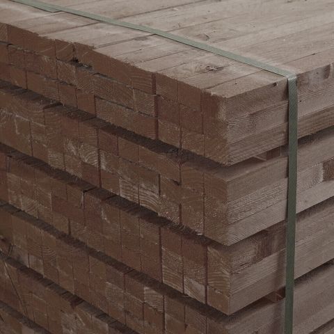 Raidisseur Pin cl 4 brun 16 x 40 mm traité classe IV brun