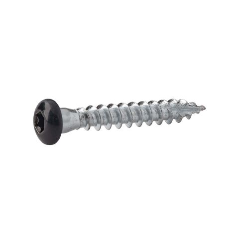 Vis tête torx 5.0 x 40 noire Blister de 100 vis